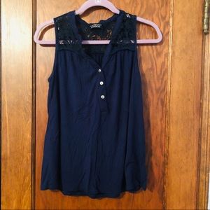 Papermoon Button down tank